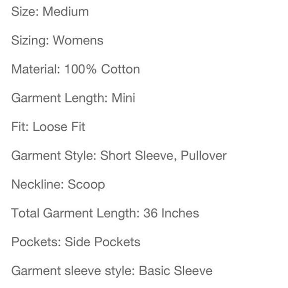 Universal Thread babydoll cotton peach dress M - Picture 5 of 5